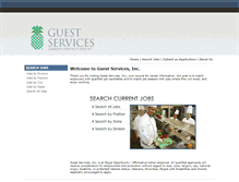 Tablet Screenshot of gsicareers.com